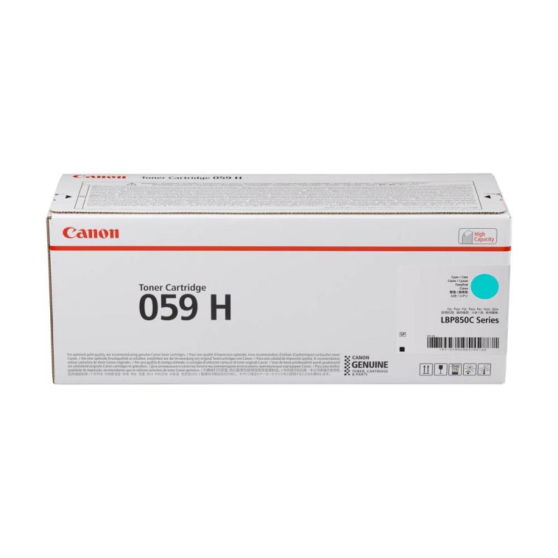 Canon Toner 059H Cyan - 13.500 Seiten Canon Toner 059H Cyan - 13.500 Seiten